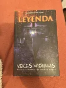 Libro de voces anonimas edicion leyendas