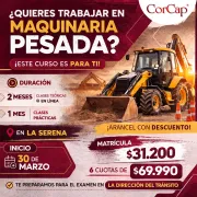 Operador de Maquinaria para trabajadores (clases tarde/noche + sábados)