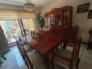 Comedor completo con mesas de sala todo en cedro tallado a mano