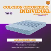 Colchón Ortopédico individual en Monterrey I ¡Maximiza tú descanso!