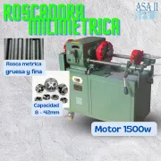 Disponible para Ventas Roscadoras Milimétricas