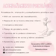 Terapia y acompañamiento psicológico online