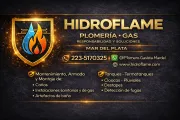 Hidroflame Plomero Gasista en Mar del Plata 223-5170325