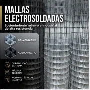 Mallas Electrosoldadas de Alta Resistencia para Sostenimiento Minero
