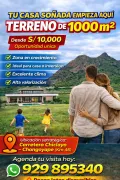 Terreno 1000m².