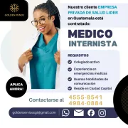 MEDICO INTERNISTA