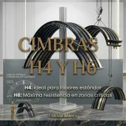 Cimbras H4 y H6 de Alta Resistencia para Soporte Estructural