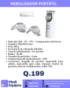 NEBULIZADOR PORTÁTIL ¡RESPIRA MEJOR EN CUALQUIER LUGAR!