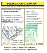 OFERTA DE LOTES DE TERRENOS