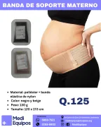 BANDA DE SOPORTE MATERNO ¡Comodidad y soporte durante todo el embarazo!