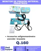 MONITOR DE PRESIÓN ARTERIAL PEDIÁTRICO Control preciso para los más pequeños