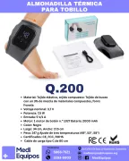 ALMOHADILLA TÉRMICA PARA TOBILLO ¡Alivio inmediato para tu tobillo!