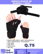 INMOVILIZADOR DE MUÑECA Y DEDO ¡Protege y recupera tu muñeca con seguridad!