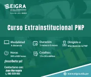 CURSOS EXTRAINSTITUCIONALES PNP Y CURSO DE INGLES BASICO