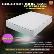 Colchón Ortopédico King Size en Escobedo I 19 cm y 1 Colchoneta