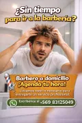 Barbero a domicilio