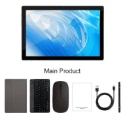 Tablet con teclado y mouse tipo laptop de 10" de 128gb