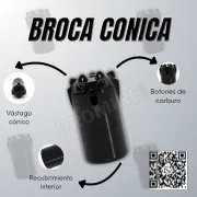 | BROCA CÓNICA TRANSFERENCIA ÓPTIMA |