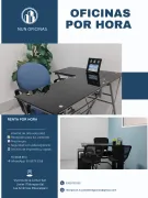 •	Renta tu oficina por hora y paga solo lo que usas