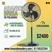 Ventilador de Pedestal 20 pulgadas Metal Brisa en San Pedro