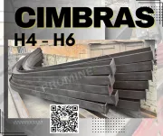 CIMBRAS EN VIGA H4 - H6 PARA MINERÍA – SOPORTE ESTRUCTURAL RESISTENTE EN TÚNELES Y GALERÍAS