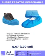 CUBRE ZAPATOS DESECHABLES ¡MANTÉN TUS ESPACIOS LIMPIOS Y LIBRES DE CONTAMINACIÓN!