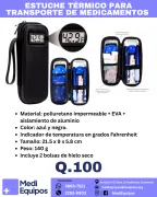 ¡TRANSPORTA TUS MEDICAMENTOS DE FORMA SEGURA! ESTUCHE TÉRMICO PARA MEDICAMENTOS
