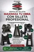 SILLETAS PLASTICAS PARA SOPORTE DE ACERO EN CIMBRA