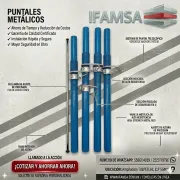 PUNTALES METALICOS PARA CIMBRA