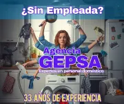 ¿Buscando personal doméstico? Agencia GEPSA, 34 años