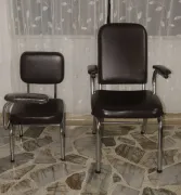 Juego de Sillas Estilo Vintage para Peluquería