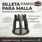 Silleta para malla de simbra ifamsa