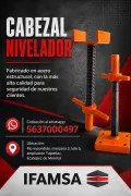 CABEZAL NIVELADOR