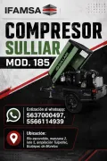 COMPRESOR SULLIAR MOD. 185