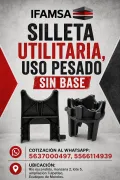 SILLETA UTILITARIA, USO PESADO SIN BASE