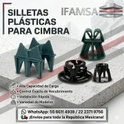 Silletas plasticas para cimbra de construccion 002