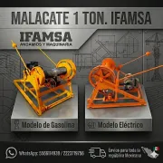 MALACATE 1 TON IFAMSA PARA CONSTRUCCION 001