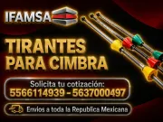 Tirantes para cimbra, en todo México