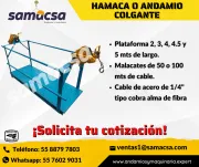 HAMACA O ANDAMIO COLGANTE PARA TRABAJO EN ALTURA - SAMACSA