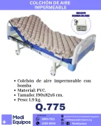 COLCHÓN DE AIRE IMPERMEABLE PROTECCIÓN TOTAL! COLCHÓN DE AIRE + BOMBA INCLUIDA