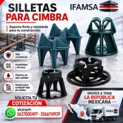 Calzas para cimbra en toda la Republica Mexicana