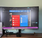 Monitor Samsung Curvo 32" Full HD – Como nuevo, 15 días de uso