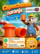 CAPUCHONES NARANJA PARA OBRAS