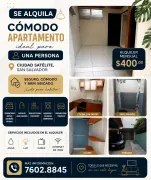 Comodo Apartamento Para Una Persona
