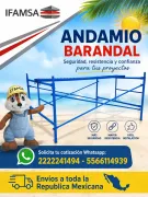 Cuerpo de andamio barandal