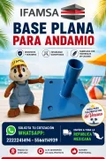 BASE PLANA PARA ANDAMIO