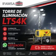 TORRE DE ILUMINACIÓN LTS4K LED