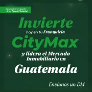Dirige una oficina inmobiliaria CityMax en Guatemala