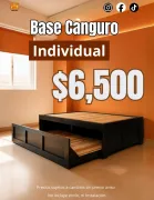 Base Canguro Individual de Madera de Pino en México I Guadalajara