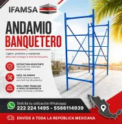 Andamio Banquetero 2.00 x .80 Alto x Ancho